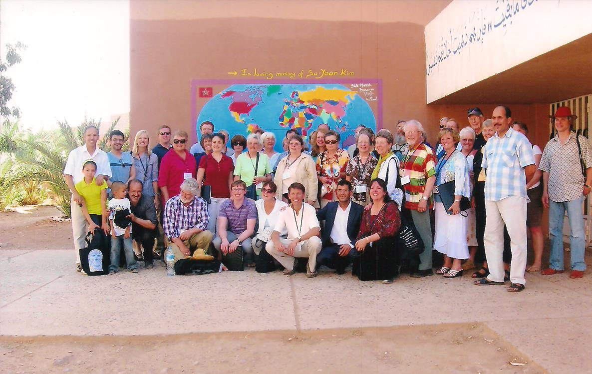Chorus on the 2010 Morocco tour